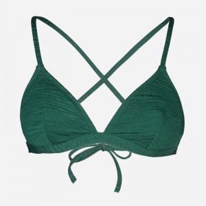 Bandad triangelbikini topp