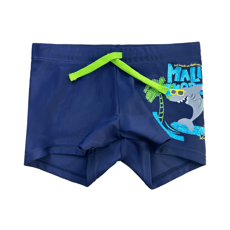 Drawstring Cartoon Design Solid Color Boy \\\\ \'s badstammar